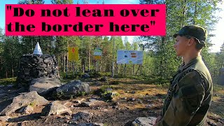 Where 3 Countries Face Off Norway Russia Finland Tripoint Border [upl. by Kamerman]