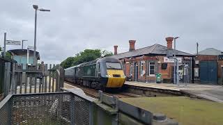 Camborne Station Level Crossing Cornwall [upl. by Ahselrak]