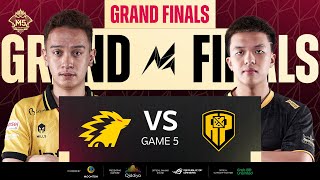 ID M5 GRAND FINALS  ONIC VS AP BREN  GAME 5 [upl. by Irama521]