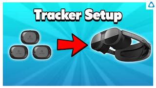 How to Setup The VIVE Ultimate Trackers With VIVE XR Elite Full Tutorial Walkthrough [upl. by Ysirhc]