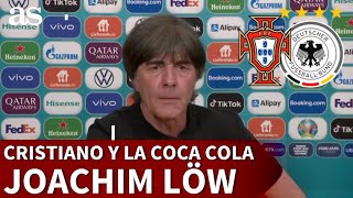 JOACHIM LÖW habla de CRISTIANO y asoman de nuevo las botellas de Coca Cola  Diario AS [upl. by Ahsinaj]