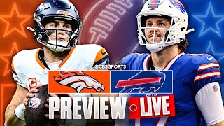 Broncos at Bills LIVE Preview amp Predictions  2025 NFL Playoffs [upl. by Sheppard]