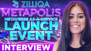 Metapolis Launches in Miami  Zilliqa Metaverse interview [upl. by Pembroke692]