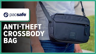 Pacsafe Go AntiTheft Crossbody Bag Review 2 Weeks of Use [upl. by Cinnamon]