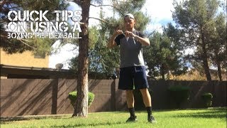 Quick Tips on How to Use a Reflex Ball for Boxing Striking [upl. by Gillian]