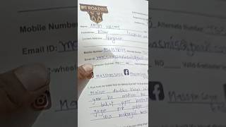 Roadies audition form  Roadies form sample [upl. by Sandra985]