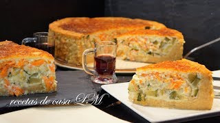 QUICHE DE QUESO Y CALABACIN DELICIOSA [upl. by Llerrot]