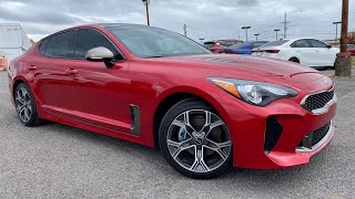 2021 Kia Stinger GT Line 20 Test Drive amp Review [upl. by Fawne737]