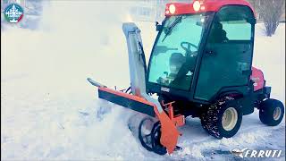 CERRUTI Snowblower Basic for Kubota F3890 [upl. by Daphie]