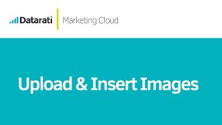 How to Upload and Insert Images using Content Builder in Salesforce Marketing Cloud [upl. by Toni]