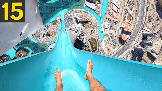 15 MOST INSANE BANNED Waterslides [upl. by Sabelle]