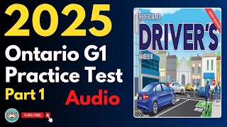 Ontario G1 Practice Test 2024  Part 1  Audio  Canadian Driver Knowledge Tests [upl. by Ahsar]