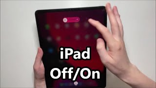 iPad Pro How to Turn OFF amp Restart [upl. by Barde103]