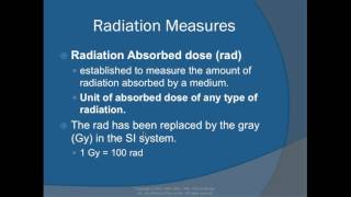 RADT 101 Radiation Safety and Protective Devices [upl. by Leahcimrej]