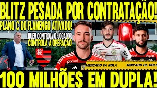 MARCAÇÃO PRESSÃO FLAMENGO FAZ quotBLITADAquot MONSTRUOSA POR CONTRATAÇÃO DE JOGADOR [upl. by Sillek]