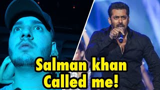 SALMAN KHAN INVITED ME [upl. by Hnid843]