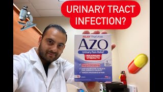 Does Azo Treat Urinary Tract Infection UTI Phenazopyridine  How to Manage a UTI with OTC Meds [upl. by Orabel]