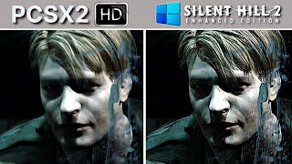 Silent Hill 2  The best way to play on pc  PCSX2 HD vs Windows Enhanced Edition Comparison [upl. by Trillby]