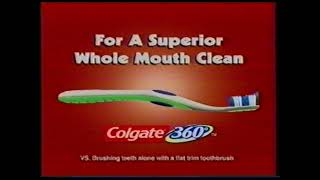 2005 Colgate 360 with Advanced Tongue Cleaner [upl. by Ennaylloh]