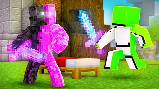 Minecraft Bedwars With Dream [upl. by Naggem87]