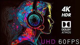 DOLBY ATMOS sound Design THUNDER STORM 4K HDR 60FPS Dolby Vision [upl. by Pettiford285]