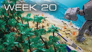 Building Scarif in LEGO  Week 20 THE FINALE [upl. by Rebel]