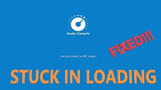 CAN NOT CONNECT TO RPC SERVICE REALTEK AUDIO CONSOLE [upl. by Ainerbas669]