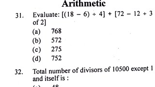 ଓଏସଏସସି ସିଜିଏଲ  Arithmatic Full Explanation  OSSC CGL Math paper Analysis  OSSC CGL 202223 [upl. by Arac]