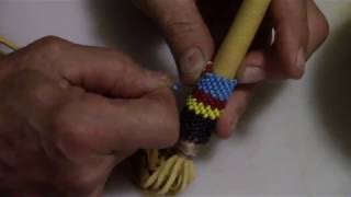 How to Bead Native American Peyote Stitch [upl. by Fitalludba]