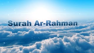 Surah RAHMAN The Beneficent with English Transliteration  Translation Full HD [upl. by Anik]