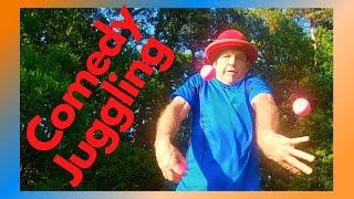 Learn 21 Comedy Juggling tricks  HOW  TO get laughs and juggle [upl. by Latsyrhk]