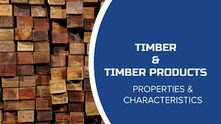 02 Properties amp Characteristics of Hardwoods amp Softwoods [upl. by Zsazsa]