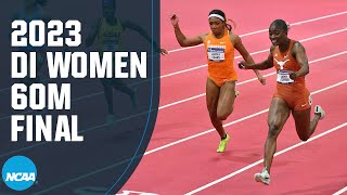 Womens 60m  2023 NCAA indoor track and field championships [upl. by Modeerf]