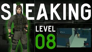 PLISKIN Sneaking  SNEAKING Level 08  MGS2 VR Missions TOP RECORD [upl. by Drahser]