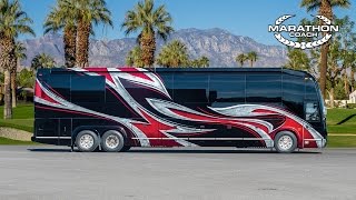 Marathon Coach Custom Coach 1248 Prevost H345 Double Slide [upl. by Bord73]