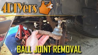 How to Break a Ball Joint Free  4 Different Ways [upl. by Kegan]