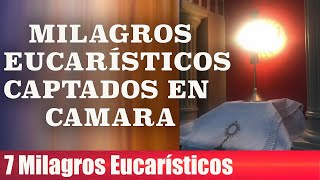 7 MILAGROS EUCARÍSTICOS CAPTADOS EN CAMARA [upl. by Shaughn]