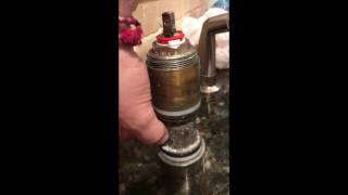 Kohler Faucet leaking at base [upl. by Ettelohcin]