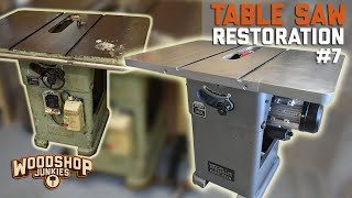 Bringing A Vintage Table Saw Back To Life [upl. by Hinkel]