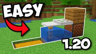 Minecraft AFK Fish Farm  120 Tutorial [upl. by Madlen]