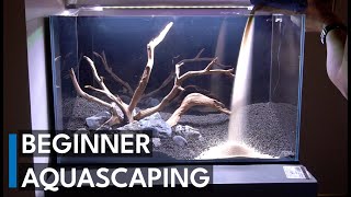 How to Hardscape Your Aquarium Pt1  Beginner Aquascaping [upl. by Ainot]