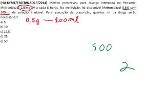 Questão Metronidazol [upl. by Arreit644]