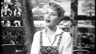 Patti Page  As Time Goes By 1955 TV [upl. by Ennairod]