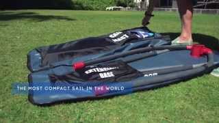 2015 Starboard WindSUP Compact Sail  Action Video [upl. by Pirzada469]