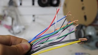 Wiring harness colours explained for a stereo The 12Volters [upl. by Yrmac611]