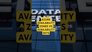 Azure Availability Zones vs Availability Sets Explained in 60 Seconds [upl. by Afatsum]