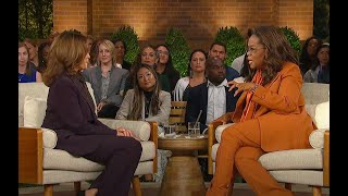 LIVE OPRAH amp Kamala Harris hold town hall [upl. by Atirehs]