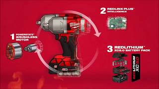 Milwaukee M18FHIWF12 502X Impact Wrench from Power Tools UK [upl. by Ahseid984]