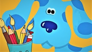 Blues Clues Blues Art Time Activities  Longplay [upl. by Hasan475]