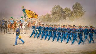 AustroHungarian Empire 1867–1918 Military March quotKärntner Gebirgsschützenmarschquot [upl. by Wolf]